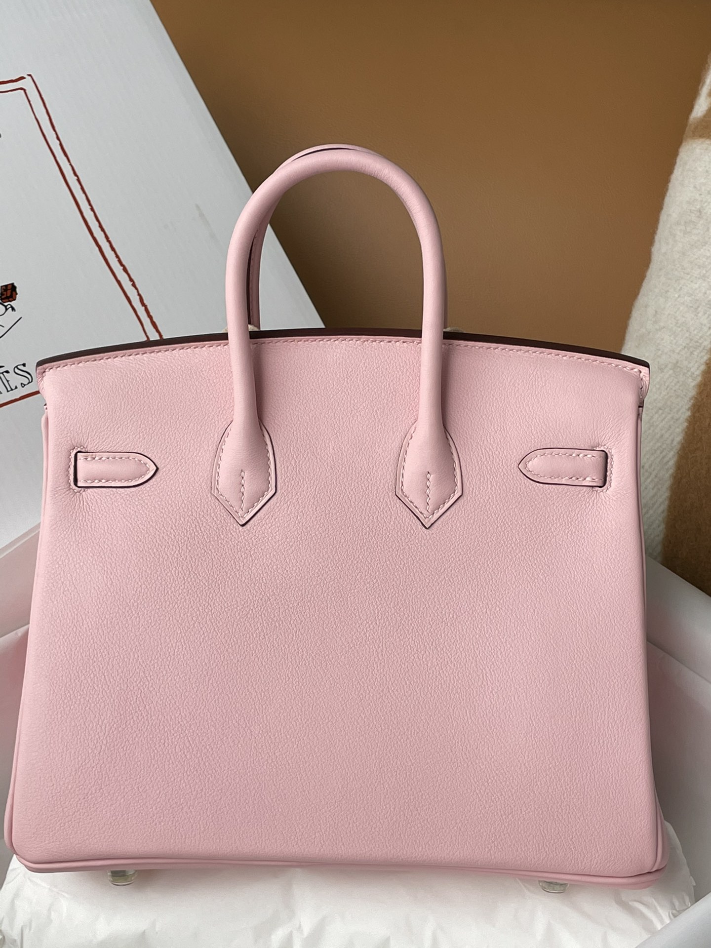 Hermes Birkin 30CM Swift Leather Handbag Pink